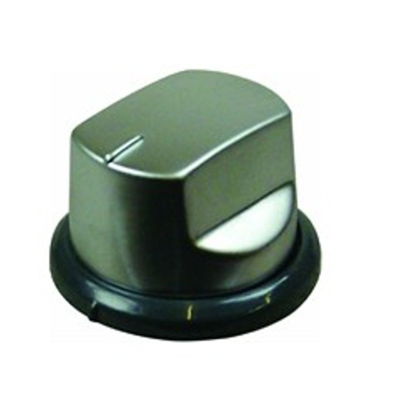 C00082380 MANOPOLA CUCINA FORNO INCASSO ARISTON INDESIT silver
